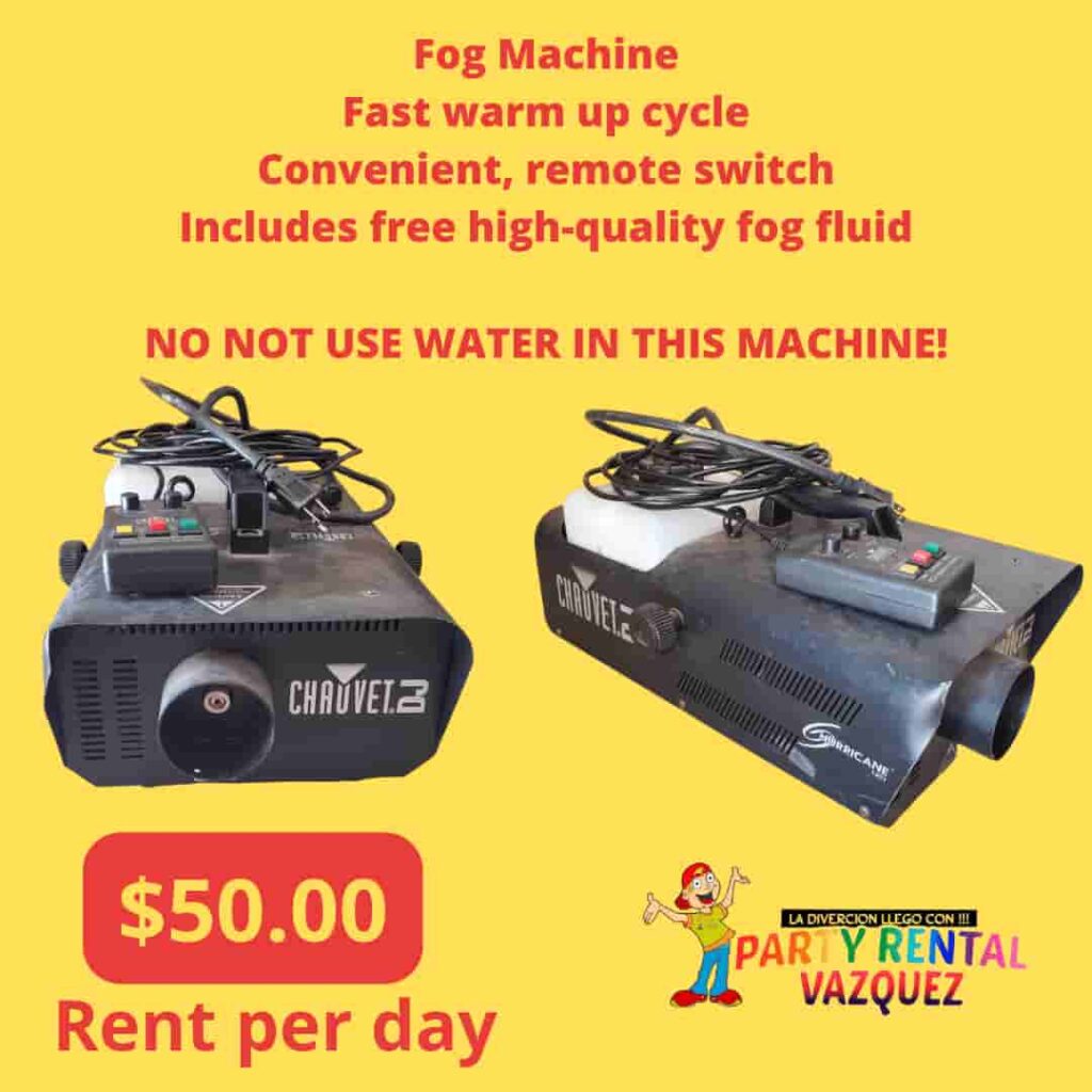 fog machine