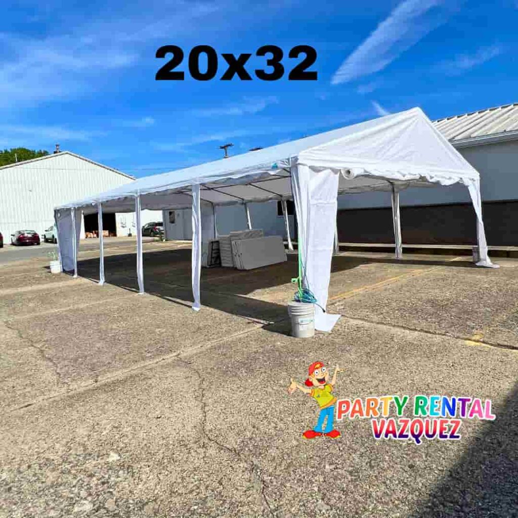 white tent 20x32
