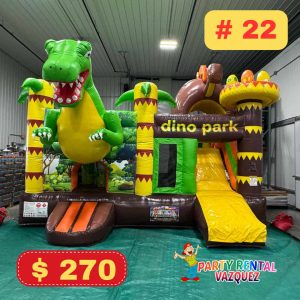 Dino park world bounce