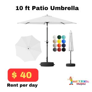 10 ft patio Umbrella