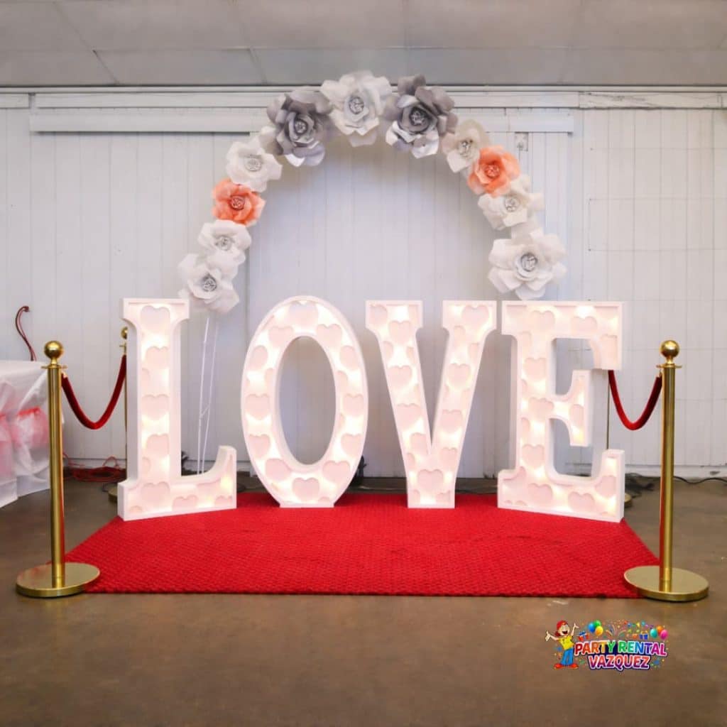 LOVE Decorative Letters