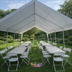 “Alquiler de carpa, mesas y sillas para eventos en Columbus IN – Party Rental Vazquez”