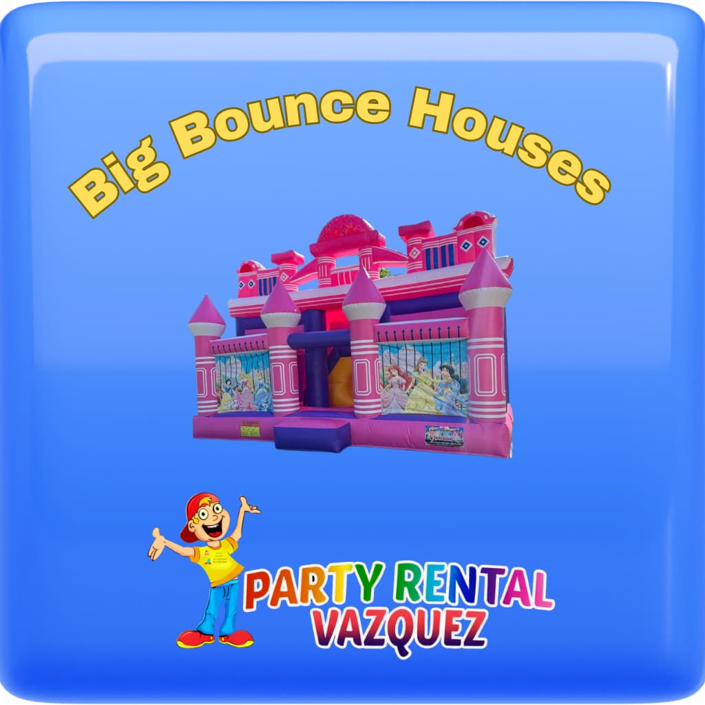 Large bounce house rental in Columbus Indiana for big parties