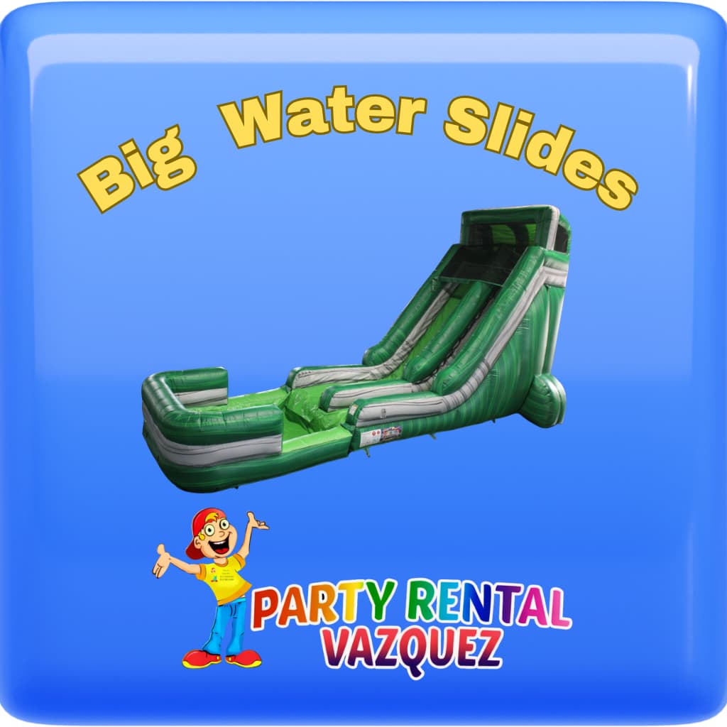 Big water slide rental in Columbus Indiana for large events and parties