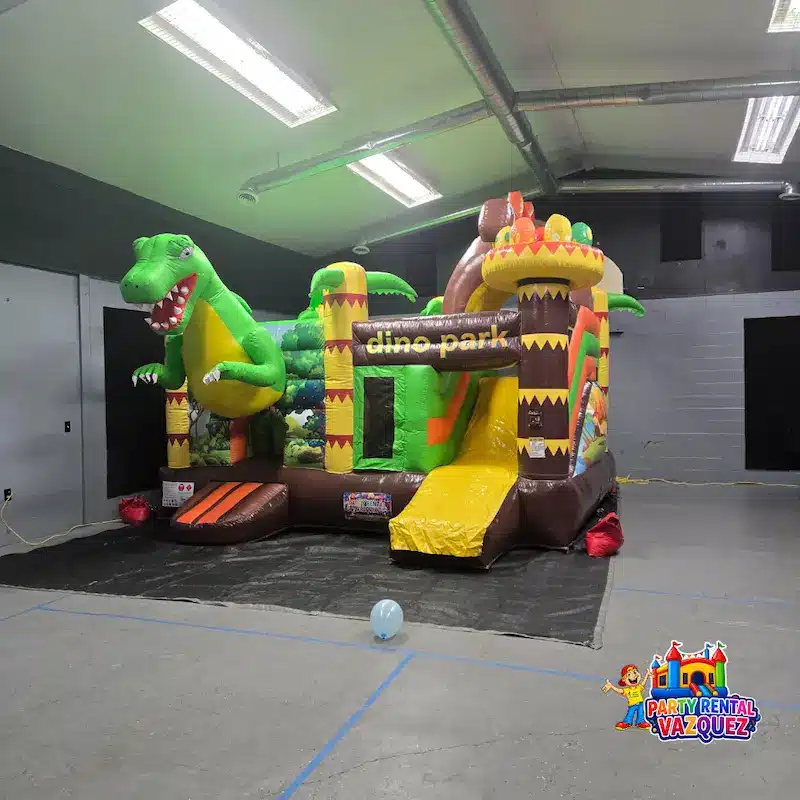 Dino Park Bounce House Rental in Columbus, IN | Party Rental Vazquez
